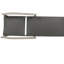 Chaise longue en bois et osier Hampton