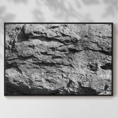 Found Textures XV - Toile encadrée de qualité supérieure - prête à être accrochée