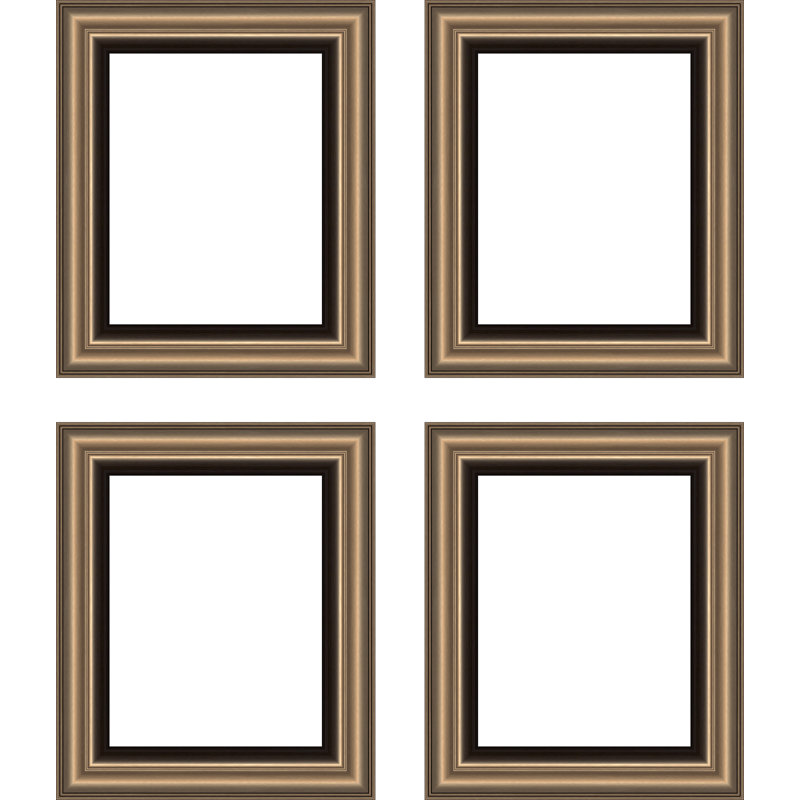Kapisa Picture Frame - Set of 4, Brushed Bronze