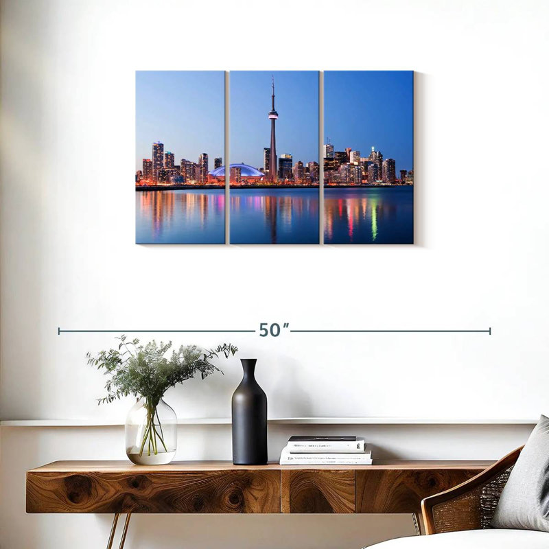 Rorry Toronto Skyline, 20" H x 33" W