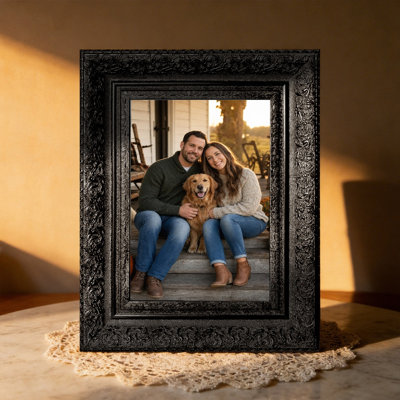 Cadre photo de famille 3 pièces 11 "x 14" noir pour cadeaux de Noël