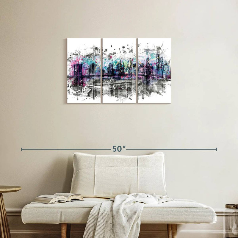 Lilie Modern NYC, 20" H x 33" W