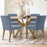 Chaise en lin 18,5 po Encline