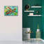 «Sea Turtle 2» par Dean Russo, art mural sur toile-300578284