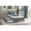 Base de lit simple avec lit gigogne en bois-1106585848
