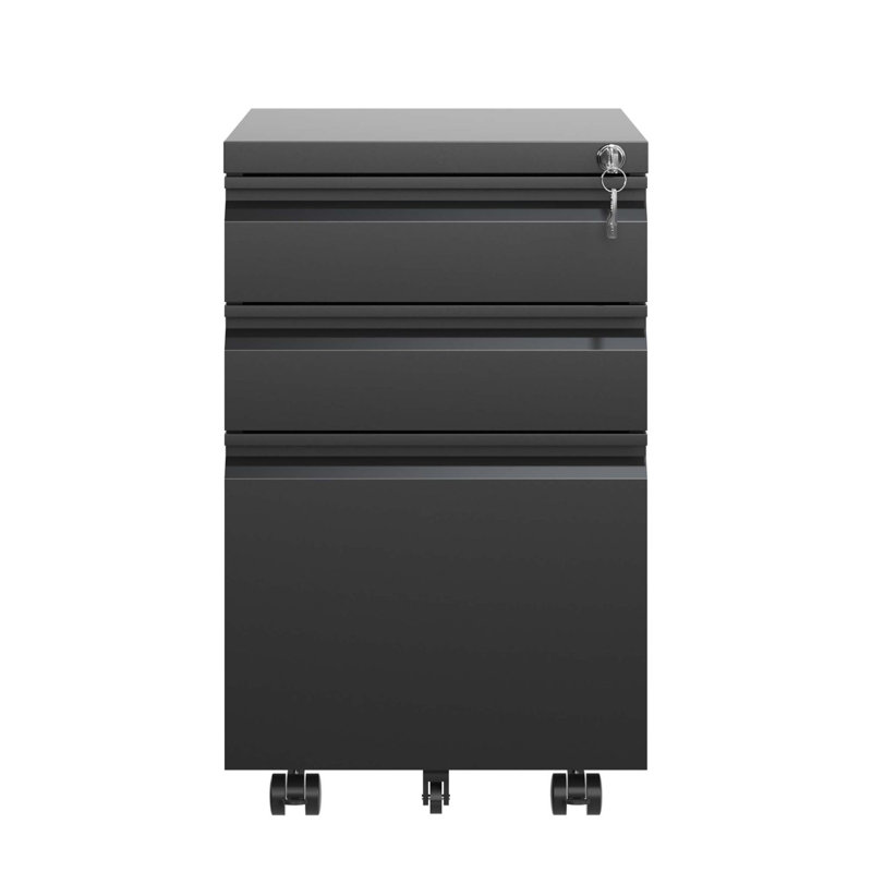 Grand classeur Merline de 17,32 po de large, Noir