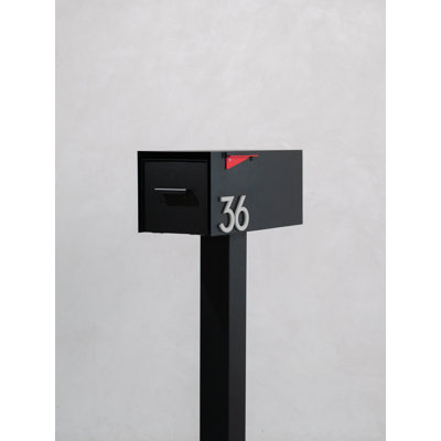 Malone Post Mounted Steel Mailbox