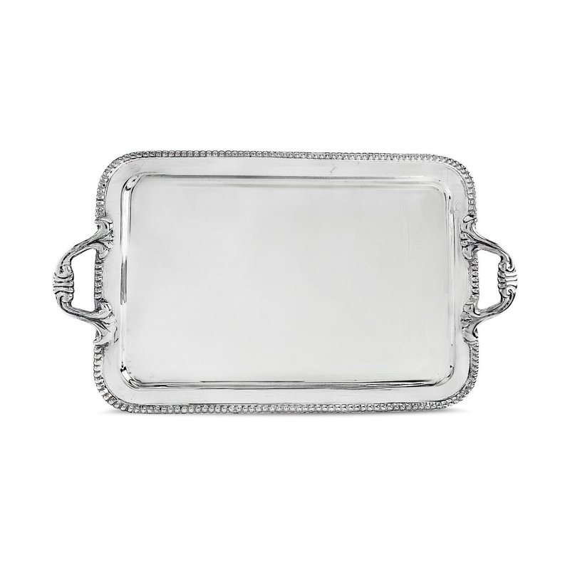 Pearl Aluminum Decorative Tray