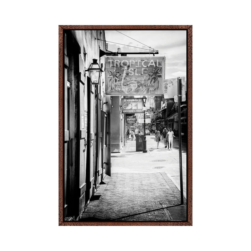 Black NOLA Series - Street Life New Orleans by Philippe Hugonnard - Print on Canvas, 101.6cm H x 66.04cm W x 3.81cm D