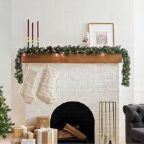 16'' in. Lighted Faux Garland The Holiday Aisle