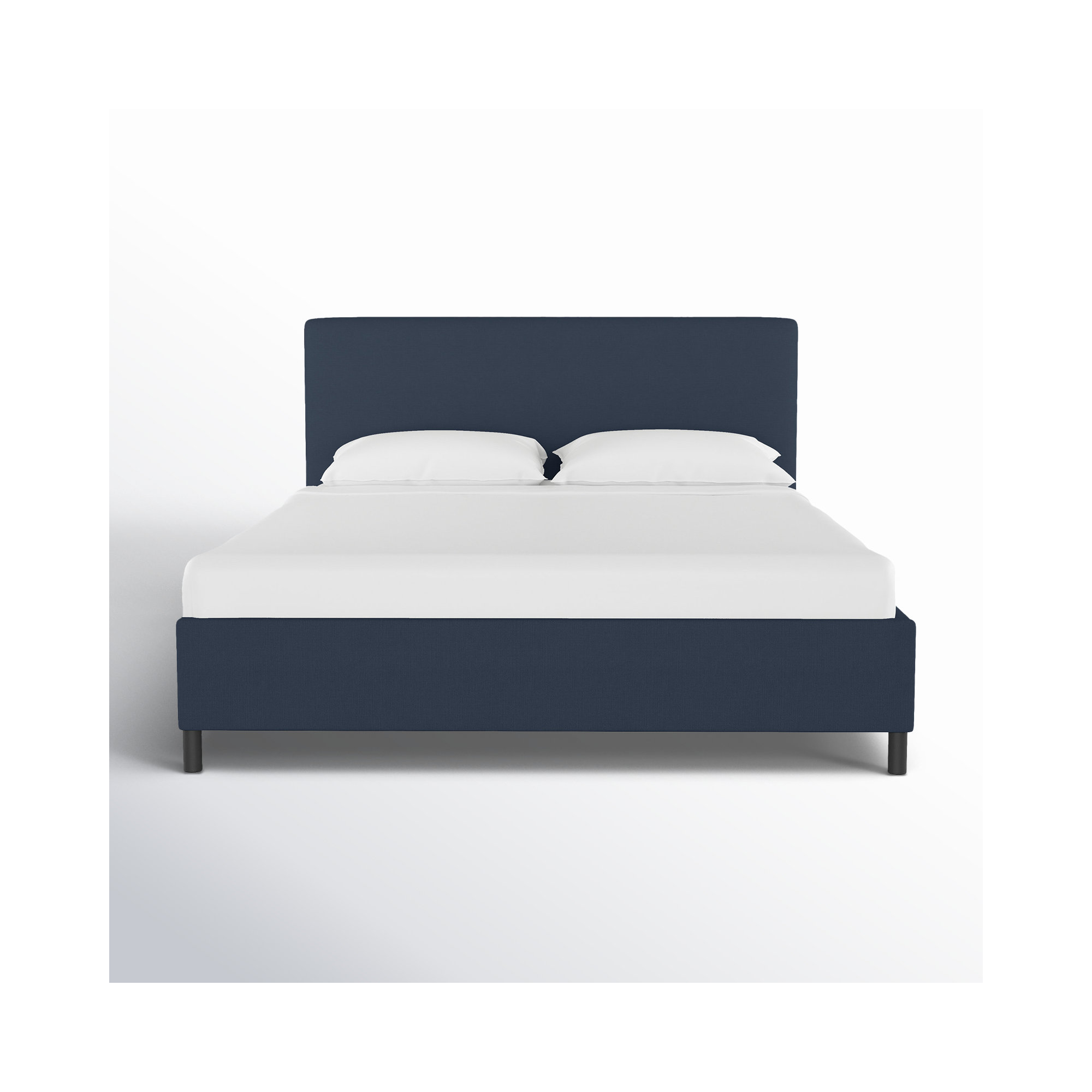Pyburn Upholstered Bed, Solaz Pepper, Twin