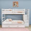 Lit superposé en bois avec escalier de rangement multifonctionnel et lit gigogne simple-83909290-83909291
