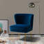 Chaise d'appoint en velours Euclid Glam-568796715