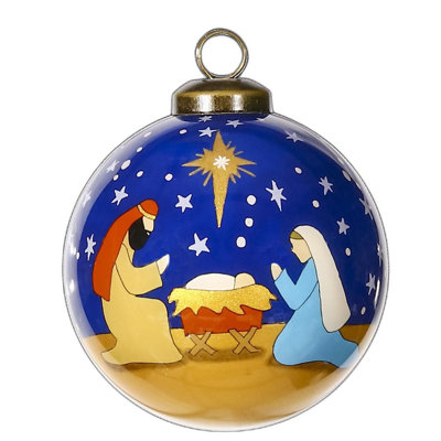 Ornement boule de nuit silencieuse