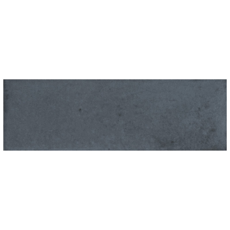 Coco 2" x 6" Porcelain Brick Look Subway Wall & Floor Tile, Blue Night