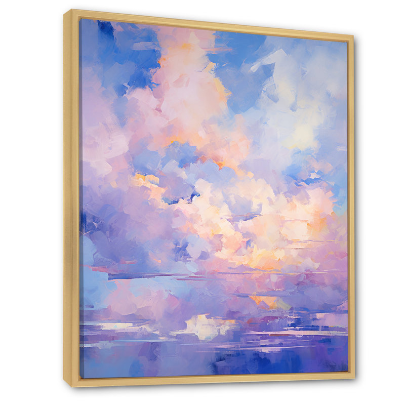«Hakala Colorful Sky Photo Skyline Serenade II», reproduction d'art sur toile, H 32 po x l 24 po x P 1 po