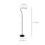 Melkin 130cm LED Task Floor Lamp-1356697203