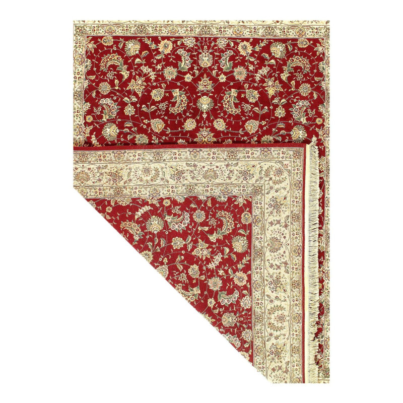 Oriental Area Rug in Peach