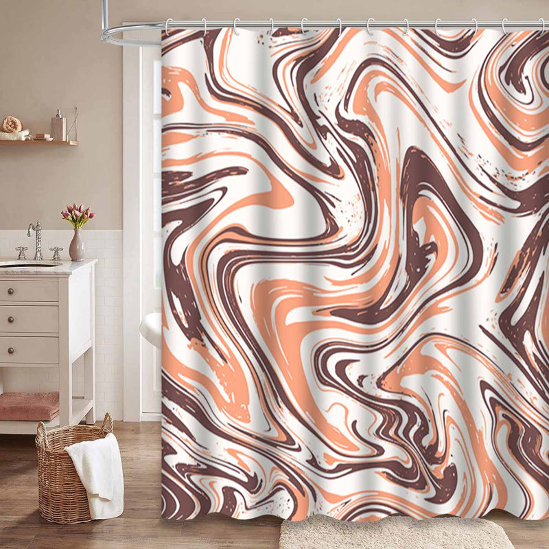 Rideau de douche Marble, L 72 po x l 72 po