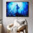 Underwater Amphitrite Statue Canvas Print-1170435000