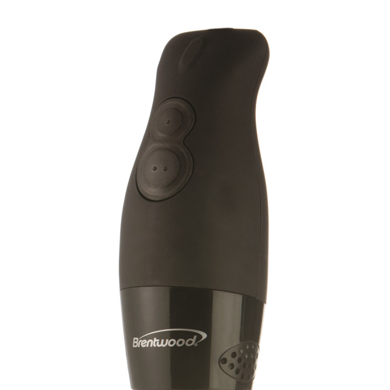 Brentwood Appliances 2 Speed Hand Immersion Blender, Black