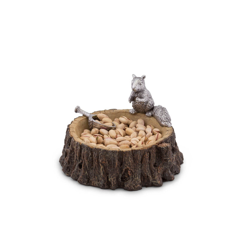 Wood Nut Bowl