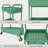 3‑Tier Utility Rolling Cart With Drawer, Mobile Storage Trolley On Wheels For Multi‑Room Household Use