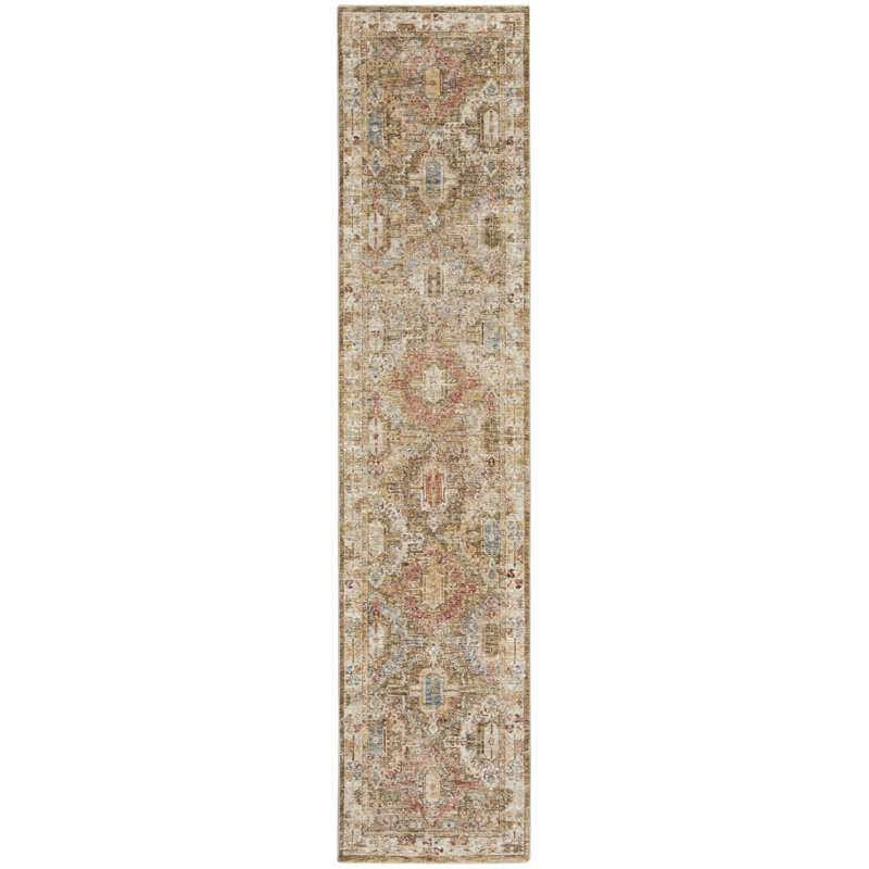Elderen Persian Area Rug, Runner 69 x 310cm