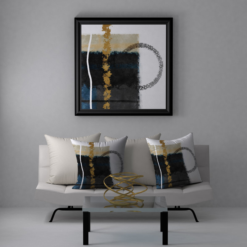 Housse de coussin décorative carrée sure éblouissante, 20 po X 20 po