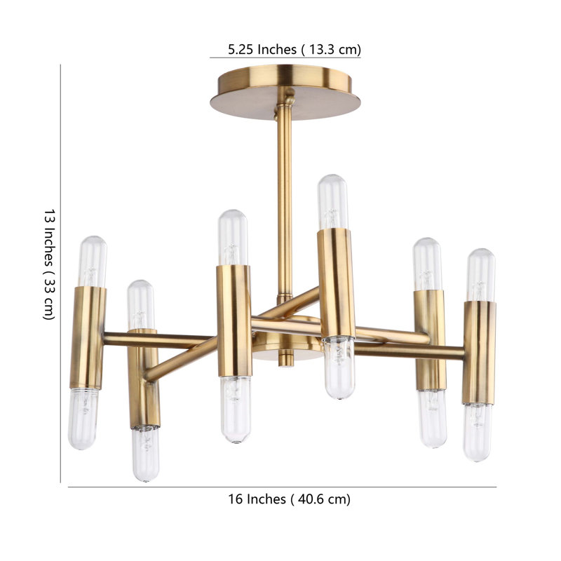 Mottla Semi Flush Mount
