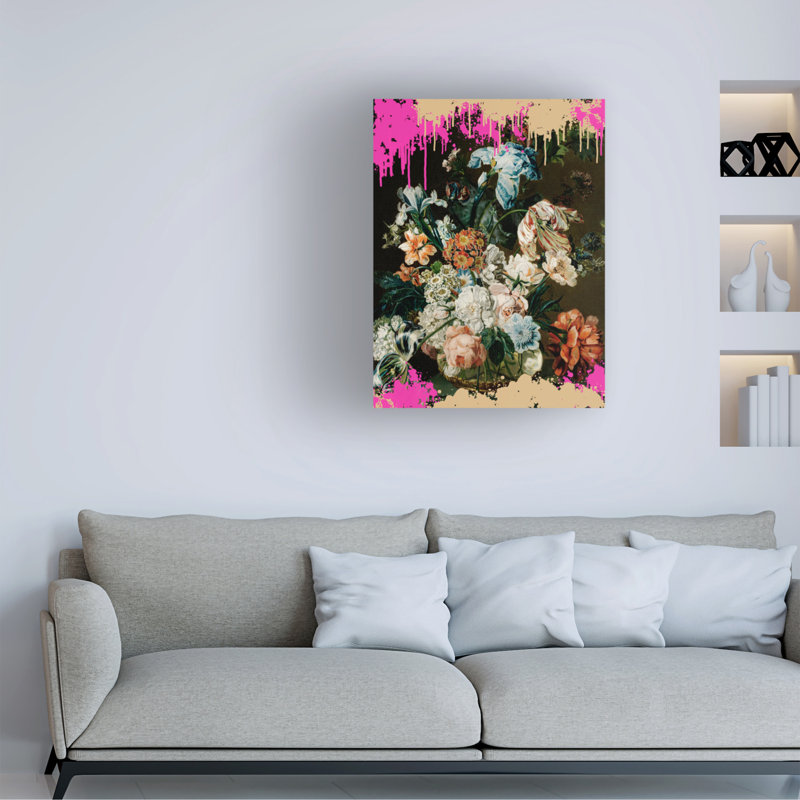 Art sur toile, bolologien, concept moderne, H 32 po x l 24 po