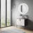 Iseabal Glass Round Mirror