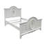 Lit double Flora, finition blanche-149224361