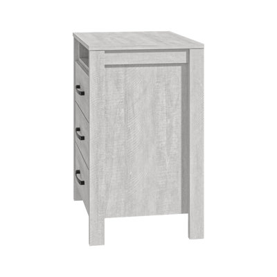 Allysyn Modern 26.1" H 3-Drawer Nightstand