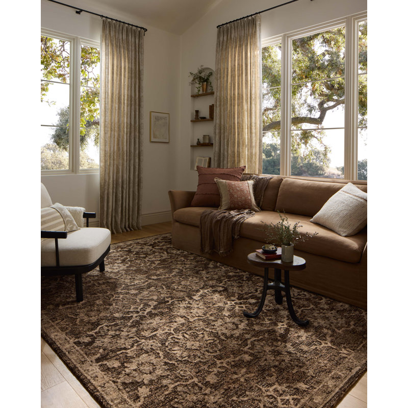 Tapis écorce / galet Loloi Percival, Rectangle 2 pi 3 po x 3 pi 9 po