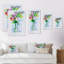 Bouquet de fleurs d'été - peinture-120026433-120026445