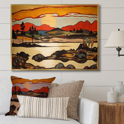 «Autumn Beauty Mountain Serenity», peinture