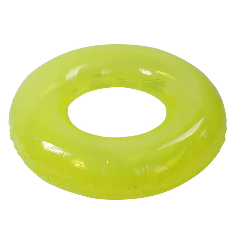 Inflatable Swim Ring Tube Pool Float - 30" - Yellow