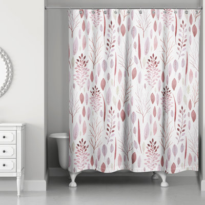 Perine Floral Single Shower Curtain