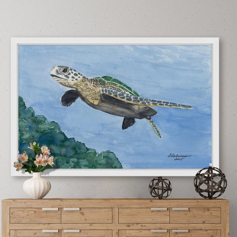 Glenda Roberson - Single Picture Frame Painting, 61cm H x 91cm W x 3.81cm D