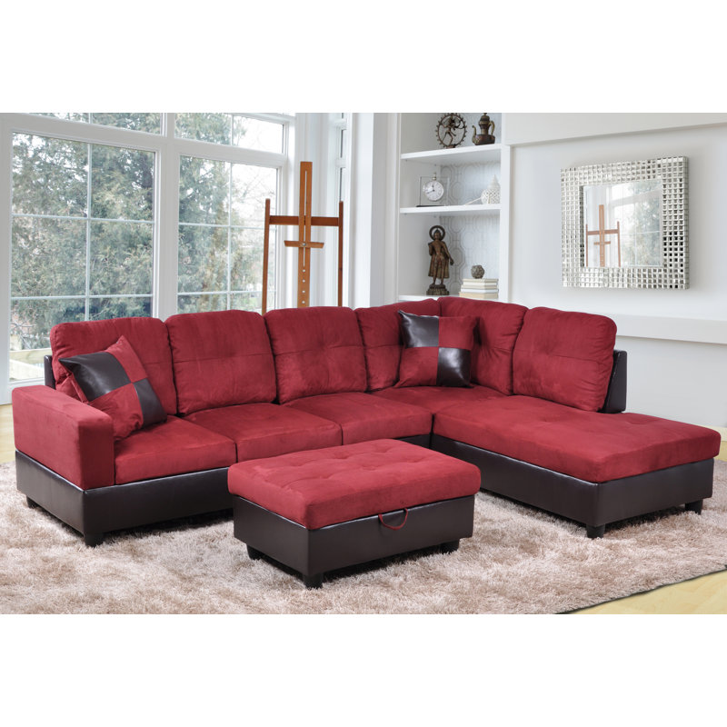 Canapé modulaire avec repose-pieds Joury May