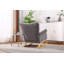 Chaise berçante moderne, fauteuil d'appoint rembourré pour chambre de bébé-1388231728
