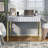 Livengood Metal Base Writing Desk with Power Outlet-797527770
