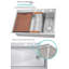 Évier de cuisine encastrable L 42 po x l 22 po Accessoires