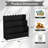 3-Tier Scalloped Bookshelf, Montessori Toddler Bookcase, Wooden Kids Book Shelf Organizer for Nursery, Playroom & Classroom-124168437