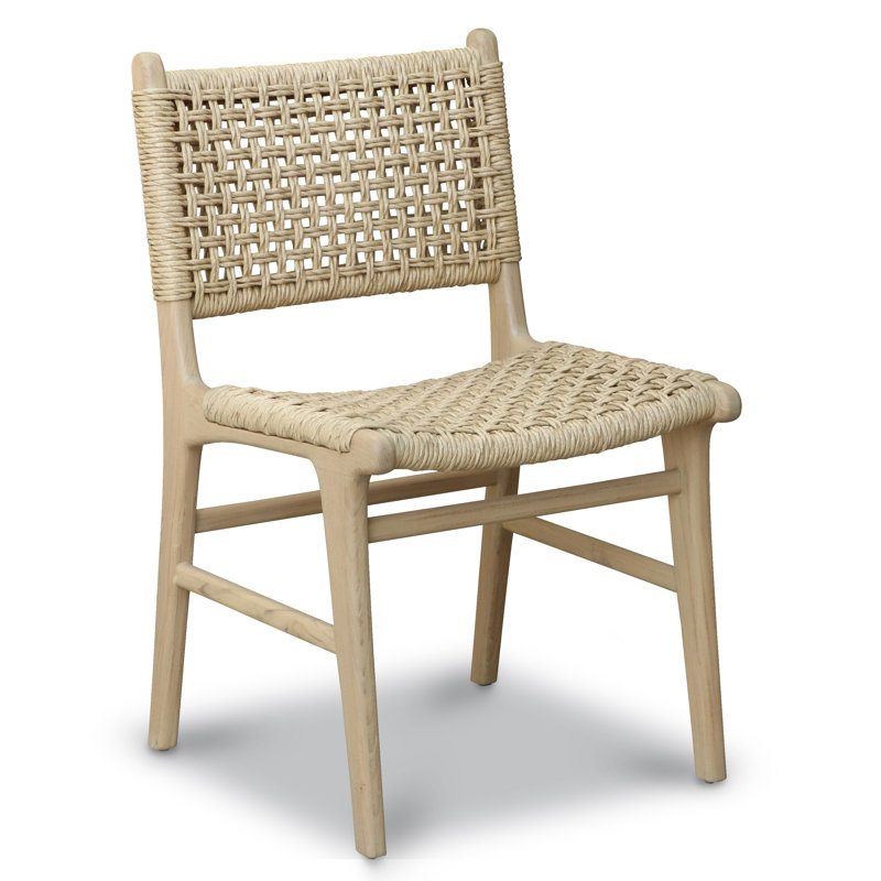 Chaise d'appoint de patio extérieur / intérieur d'Yvaine FrancTeak