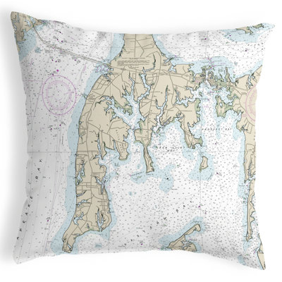 Outdoor Reversible Throw Pillow