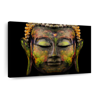 " Colourful Buddha Canvas Print "