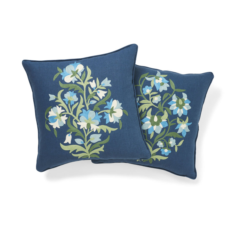 Antalya Medallian Pillow, Aegean