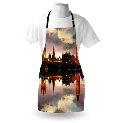 No Pattern Bib Apron